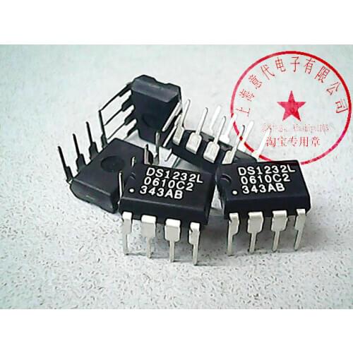 5pcs DS1232L DIP-8