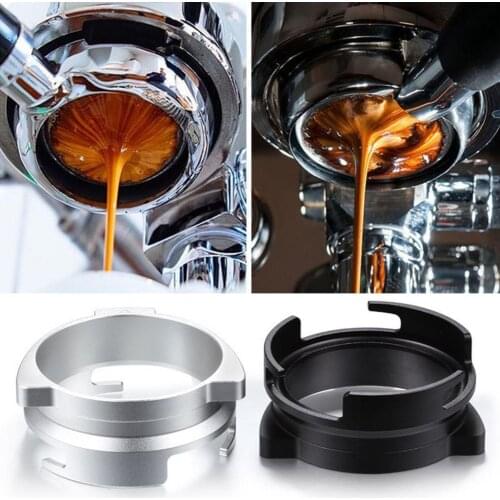 54mm Coffee grinder Powder Receiving Ring Food Grade Aluminium Alloy Coffee Powder extractor Dosing Ring Coffeeware