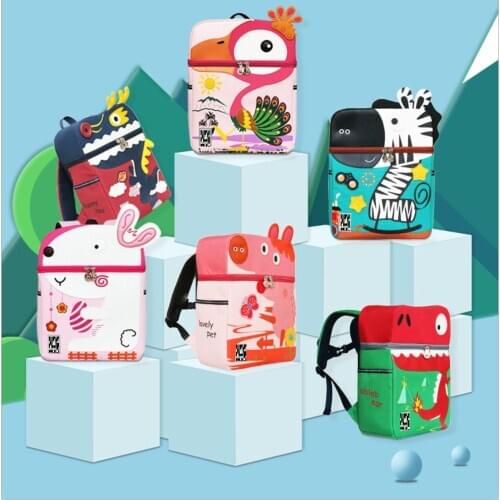 Kindergarten Childrens School Bag Breathable Shoulder Backpack 20L