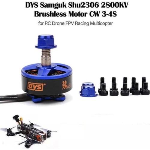 DYS Samguk Series Wei 2207 1750KV 2300KV 2600KV 3-6S Brushless Motor for RC Models Multicopter Spare Part Accs