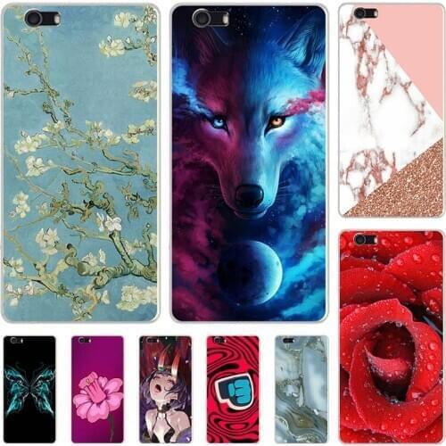 Lovely Fashion Soft TPU Silicon Phone Case Cover For Elephone M2 5.5 Inch Back Cover Housing For Elephone M2 Housing
