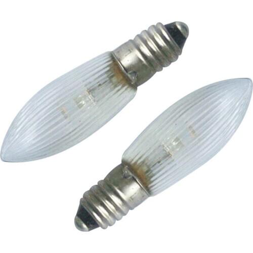 1 Pack Of 12 E10 Led Replacement Lamp Bulb Candle Light Bulb For Light Chains 10 V Ac For Bathroom Kitchen Home Bulb