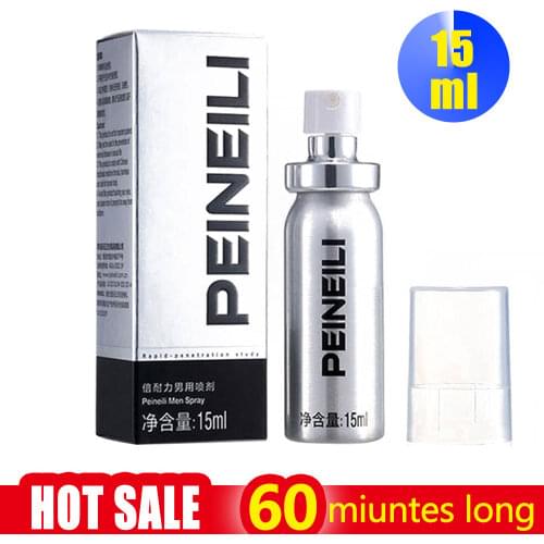 Peineili Sex Delay Spray for Men Male External Use Anti Premature Ejaculation Prolong 60 Minutes penis enlargment pills