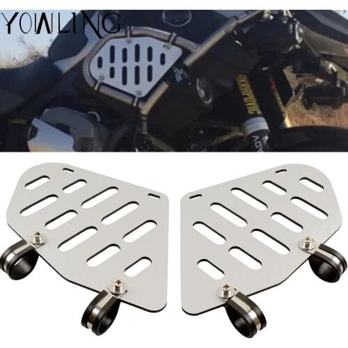 R1200 R 1200 GS left and right sides Fuel tank side cover protection FOR BMW R1200GS Adventure ABS 2006-2013 2012 2011 2010 2009