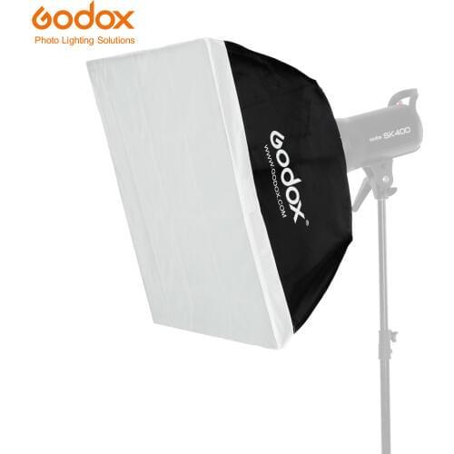 Godox Softbox 60*60cm 24"x 24" Rectangular Studio Strobe Softbox with Bowens Mount for Studio Flash