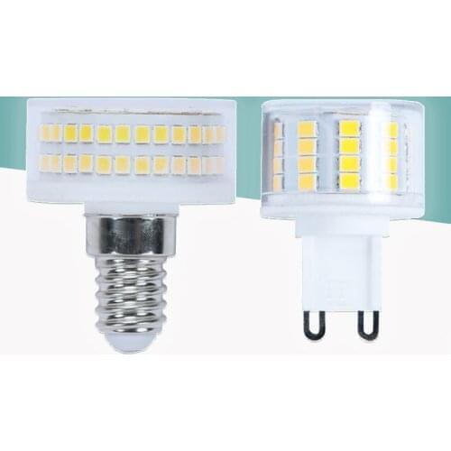 Super Bright LED BULB G9 E14 220V 12W 15W SMD2835 No Flicker LED Light Lamp Chandelier Light Replace Halogen Lighting