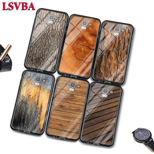 Texture Wood For Samsung Galaxy J2 J3 J4 J5 J6 J7 Plus Core 2018 2017 2016 Super Bright Glossy Phone Case Cover