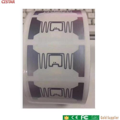 NXP ucode8 chip lonng range epc 128bits RFID UHF Smart wet Inlay Label Tag For inventory Asset Management