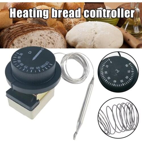 0-60C Fermentation Heating Controller Fermenting Box Temperature Control Switch with 1.5m Capillary for Bread Baking Dropship