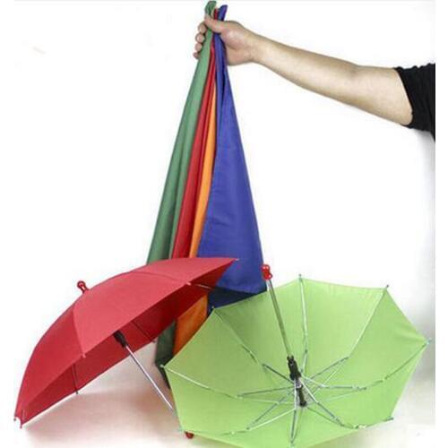 Silk to 1 set Four Umbrellas Magic Tricks Comedy Stage Magic Scarves Magia Gimmick Props Mentalism Classic Toys For Magicians