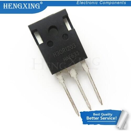 1pcs/lot IHW30N120R3 H30R1203 IHW30N120R2 H30R1202 IHW30N120R H30R120 TO-247 30A 1200V IGBT Transistor In Stock