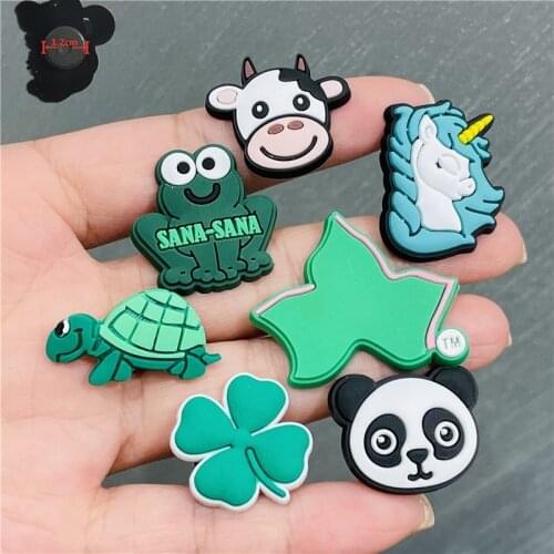 1PCS PVC Kawaii Cartoon Fridge Magnetic Sticker Panda Cow Unicorn Frog Tortoise Refrigerator Magnet Kids Gift Kitchen Decoration