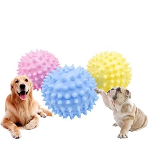 1pc Dog Play Toy Balls Chew Molar Tooth Cleaning Toys for Pet Chew Toy Puppy Chew Toys Tool Pet Supplies