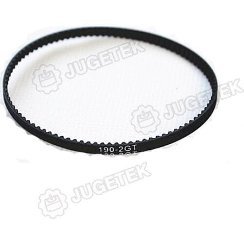 10pcs/lot, GT2 Timing Belt, Closed-loop, 190mm Length , 95 Teeth , 3.5mm width