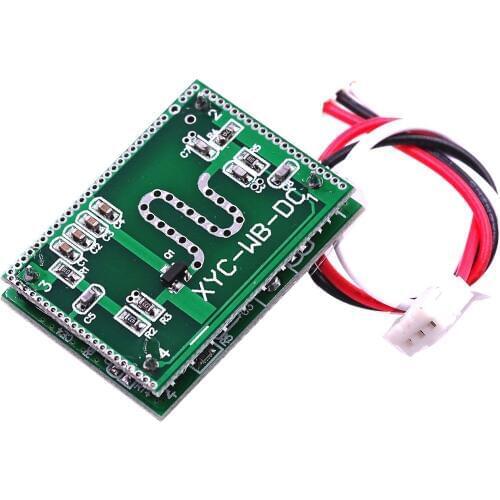 10pcs Strong Anti-jamming! 5.8 GHz Microwave Radar Sensor 6-9 M Intelligent Trigger Switch Module 3.3-20 V DC for Home Control