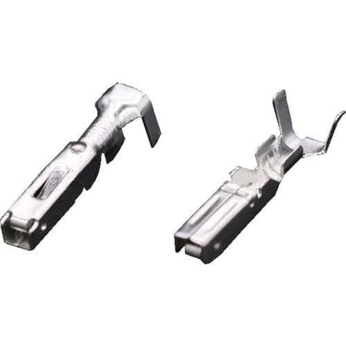 100 PCS 1.5 Series Car Terminals Connector Copper Socket Terminal Tin Plug DJ621-1.5A