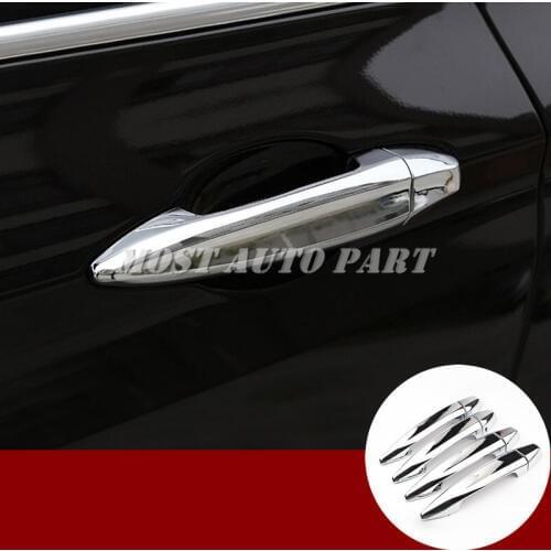 ABS Chrome Car Door Handle Frame Cover Trim 8pcs For BMW X2 F39 2017-2019 Car accesories interior Car decoration