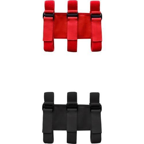 Car Roll Bar Fire Extinguisher Auto Fixed Holder Car Styling For Automobile Interior Safety Nylon Straps Auto Fixed Holder