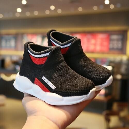 Kids Shoes Boys Shoes Girls' Sneakers Toddlers Sneakers Children Casual Shoes Sport Soft Sock Design Shoes Running Sports 21-30