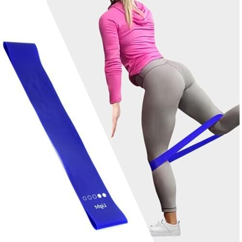 5pcs Pilates Booty Bands Resistance Belt Women Yoga TPE Fitness Sport Elastic Exercise Yoga Gym Energy Small Decor