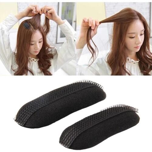 Fashion Hair Bun Hair Bump Bouffant Beehive Updo Ponytail Bump It Up Hair Styling Tool Hair Insert Clip Volume Bumpit Insert