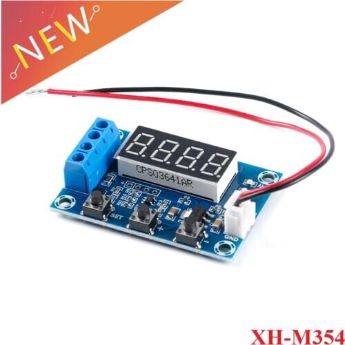 XH-M354 Battery Capacity Tester Module LED Digital Lithium Battery Real Capacity Measurement Module AH Measure Original New