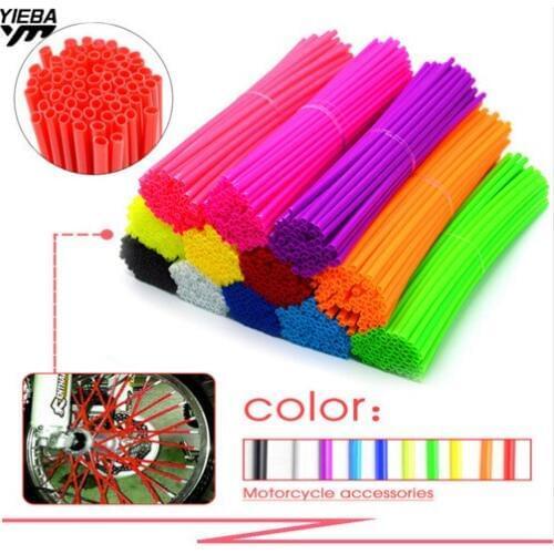 Motorcycle Dirt Bike Enduro Off Road Rim Wheel spoke skin for 350sxf 2014 r83m 350SX-F/XC-F/XCF-W 350SX-F 300EXC YZF R1 R6