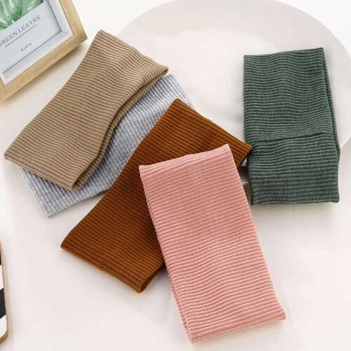 IFMIA New Trendy Fashion Elastic Headband 1PCS Sports Yoga Accessory Dance Wide Headbands Cotton Hairband Hair Accessories 2020