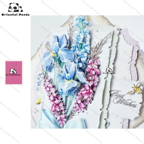 New Dies 2020 A tattered frame Metal Cutting Dies diy Dies photo album cutting dies Scrapbooking Stencil Die Cuts Card Making