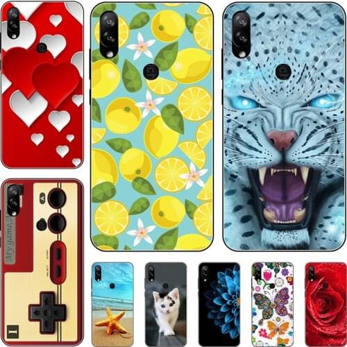 Funda Capa For Doogee N10 Y7 5.84" Cartoon Cute Prtnted Soft Silicone Phone Case For Doogee N10 Y7 Cover Coque