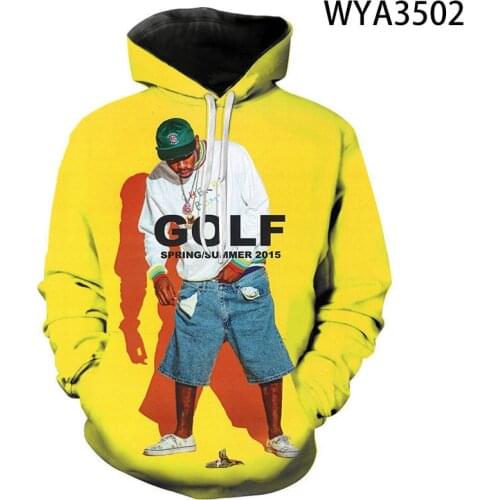 Golf Wang Tyler The Creator Hoodies Sweatshirts Ofwgkta Skate Harajuku Men Women Unisex Combed Cotton Anime Hip Hop Boys Girls