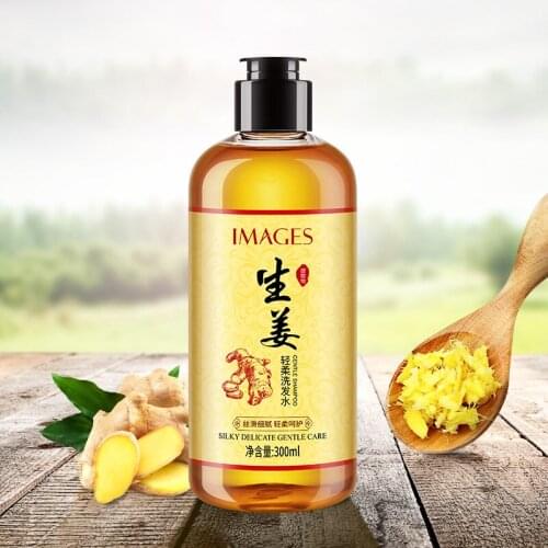 Hair Growth Herbal Ginger Shampoo Prevention Hair Loss Moisturizing Oil-control Anti Dandruff Nourish Hair Care Damage Repair
