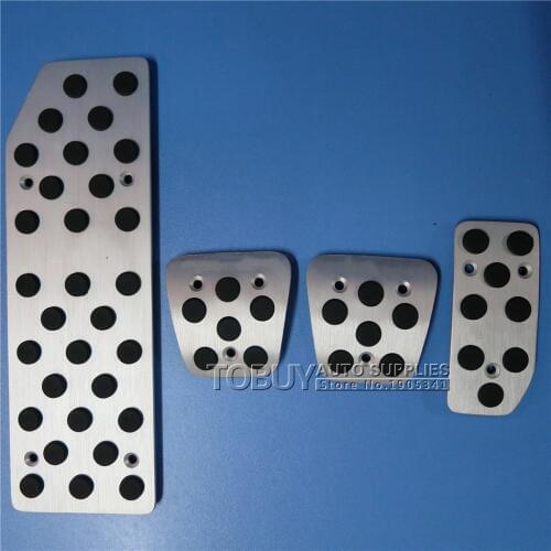 TTCR-II FOR Chevrolet SAIL MT Accelerator/Gas/Brake/Antiskid Aluminium Alloy Pedal Pad,Foot Rest Fuel Brake pedals car stickers