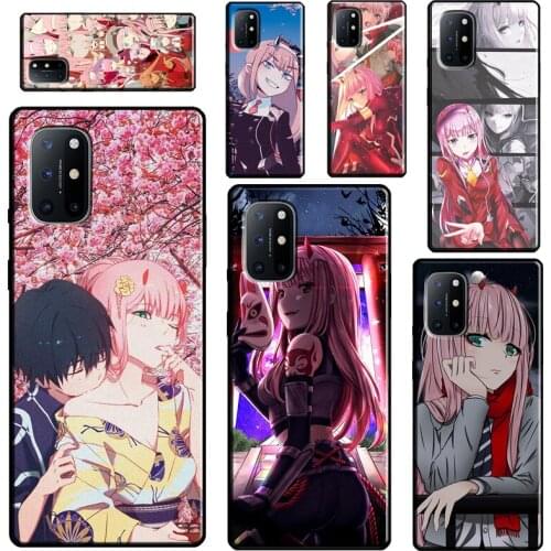 Zero two darling in the franxx 002 For Realme C3 C11 C15 C21 GT Neo Q3 6 7 8 Pro Phone Case For OnePlus 8 7 9 Pro Nord 7T 8T