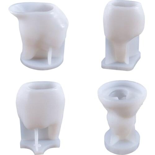 Gesture Candle Epoxy Resin Mold Fingers Aromatherapy Plaster Silicone Mould DIY Crafts Jewelry Home Decoration Casting