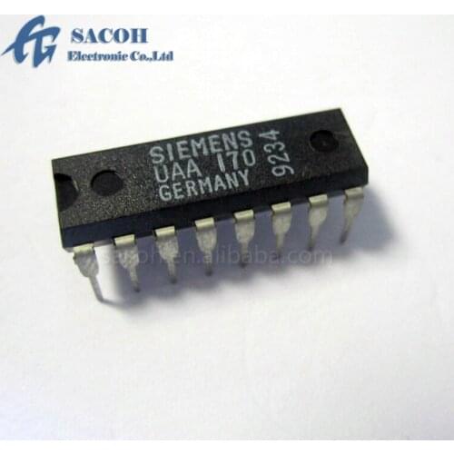 1PCS/lot New OriginaI UAA170 or UAA1701N or UAA180 or UAA145 or UAA146 DIP-16 LED Driver for Light Spot Displays