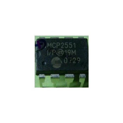 100% NEW Free shipping Mcp2551-i/p MCP2551 DIP8