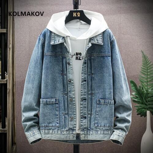2021 spring new arrival high quality casual denim jackets men,mens casual jacket,plus-size M-3XL