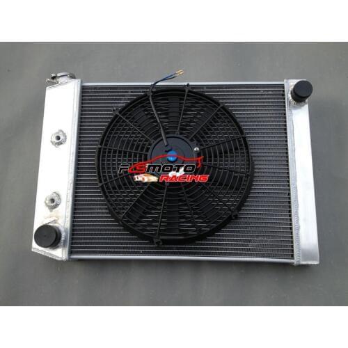 3 Row 1972-1982 Fit For Ford Cortina 6 cylinder TC TD TE TF AUTO AT&MT Manual Full Aluminum Alloy Radiator +FAN