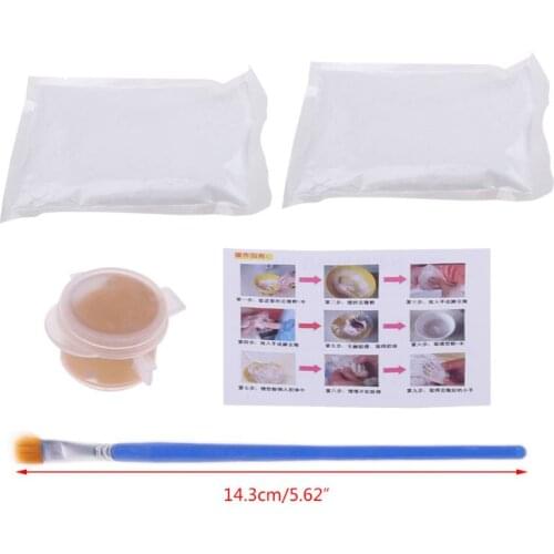 C5AF 3D Plaster Handprints Footprints Baby Kids Adult Hand Foot Casting Kit Keepsake