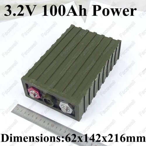 Brand 3.2v lifepo4 battery 100ah lifepo4 100ah 100A power EV battery pack diy 12v battery for solar system cells energy storage