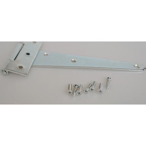 Chessdew 2PC Electroplated Heavy Duty T Room Outdoor Villa/Fence Gate Wooden Box T-type Door Hinge hardware