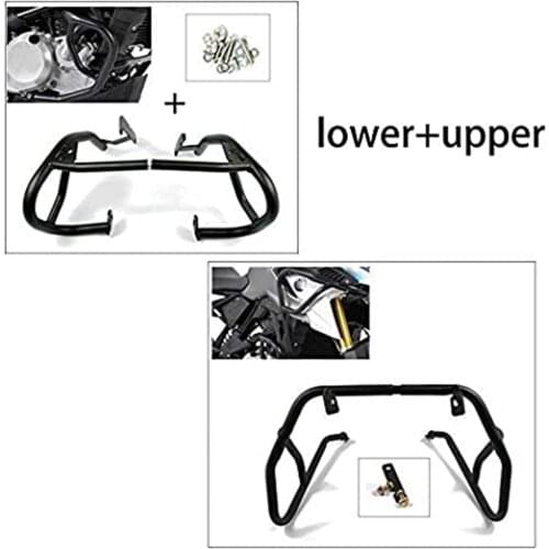 For BMW G310GS G 310 GS G310 GS Upper Lower Crash Bars Engine Guard Bumpers Tank protector Cover G310R G310 R G 310 R 2017-2021