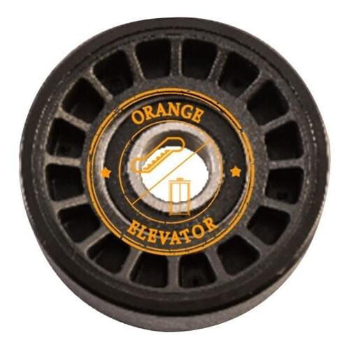 Escalator Step Chain Roller OD76mm W25mm Bearing 6203-2RS 6204-2RS