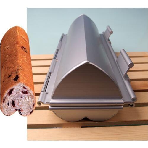 DIY Pastry Tool Cake Toaster Heart Shape Aluminum Moldes Bakeware Toast Bread Metal Mold Baking Mould