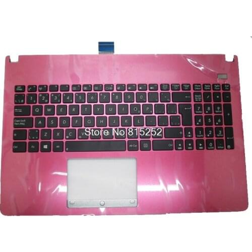 Laptop Palmrest&Keyboard For ASUS X501 X501A X501U Pink C shell CA keyboard 13NGMO5AP130-2 49XJ5TCJN50 2A 0KNB0-6103CB00