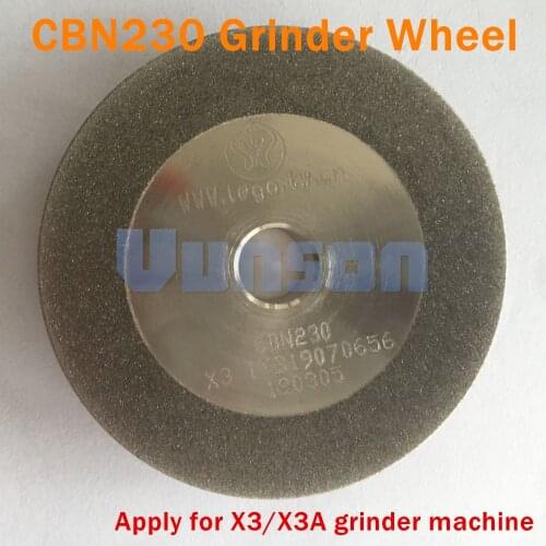 Cubic Boron Nitride Grinder Wheel Special for MR-X3/X3A HSS Material Endmill Grinder Sharpener machine