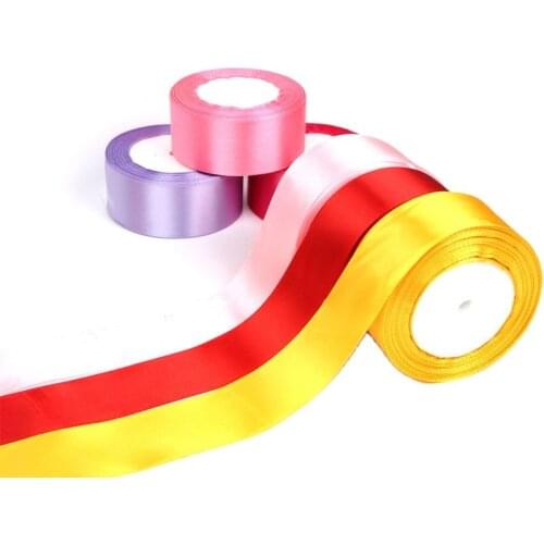 5cm wide ribbon / different color plastic ribbons / satin ribbon edging tape roll with a decorative belt DIY