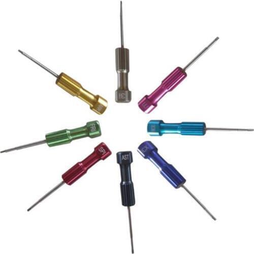 8pcs/Set Dental Laboratory Screwdirver Set for Implants Self Drilling Tool Dental Implant Micro Screw Driver Kit