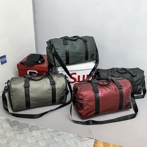 New Travel bags hand luggage for woman 2021 Trend Waterproof Nylon Handbag Zipper Cabin Bag Clothes crossbody bag for short trip